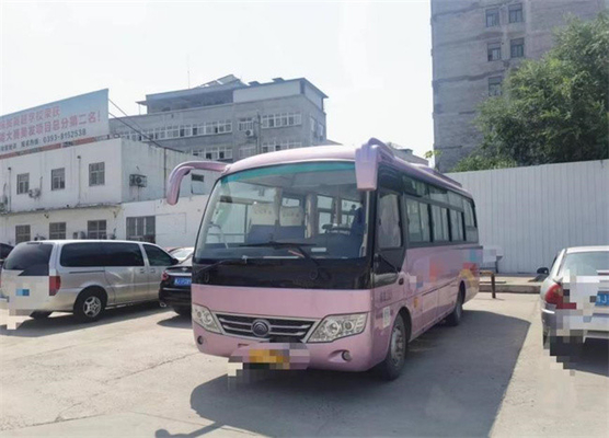 الحافلة المستعملة Yutong Bus Diesel Euro 3 Emission 28 Seats 230kw