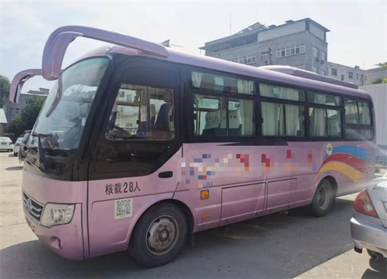 الحافلة المستعملة Yutong Bus Diesel Euro 3 Emission 28 Seats 230kw
