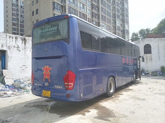 حافلات المسافات الطويلة Yutong ZK6118 51seats Yuchai 206kw Two Door Used Tour Coach