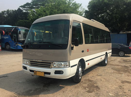 Kinglong Commuter تستخدم حافلة نقل ركاب مستعملة 90kw 22 مقعدًا