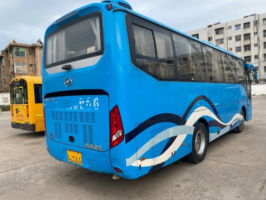 38seater مستعمل Tour Higer Bus KLQ6902 Weichai Engine 245hp Plate Spring Suspension