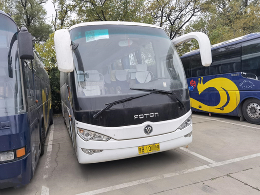 حافلة سياحية مستعملة Foton Rear Engine Coach Bus 47 Seats Passenger Bus للبيع