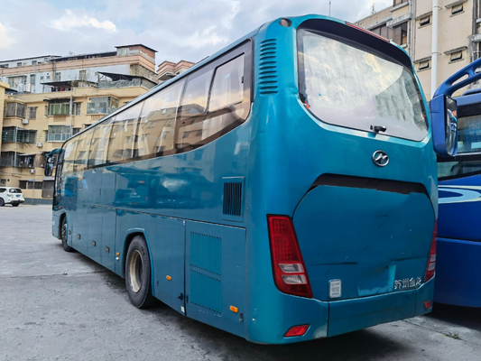 مستعملة حافلة سياحية ذات أوراق زنبركية بوش ركاب باب واحد 47 مقعدًا محرك خلفي للحافلة السياحية