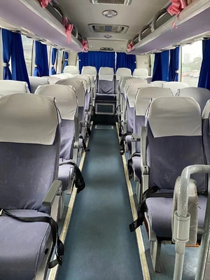 مستعملة حافلة Youtong حافلة مستعملة صغيرة من حافلات Yuton لمسافات طويلة 30 مقعدًا ZK6808
