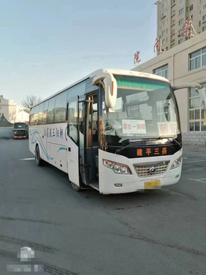 حافلة مكوكية مستعملة 2014 عام 44 مقعدًا ZK6102D حافلات ومركبات مستعملة مع محرك أمامي