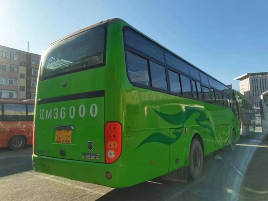 حافلات مسافات طويلة 2015 سنة 45 مقعدًا ZK6102D أمامي محرك حافلة تستخدم Yutong حافلة