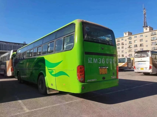 حافلات مسافات طويلة 2015 سنة 45 مقعدًا ZK6102D أمامي محرك حافلة تستخدم Yutong حافلة