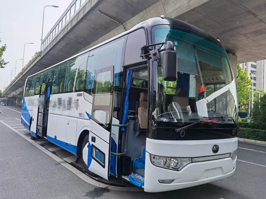 Yutong حافلة ركاب مستعملة على اليسار ، حافلات سفر 53 مقعدًا سياحيًا لأفريقيا