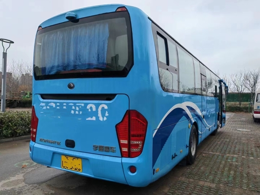 تستخدم حافلة مزدوجة الزجاج Yutong Zk6115 60seats Yuchai Engine بابين مع تكييف