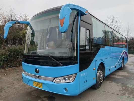تستخدم حافلة مزدوجة الزجاج Yutong Zk6115 60seats Yuchai Engine بابين مع تكييف