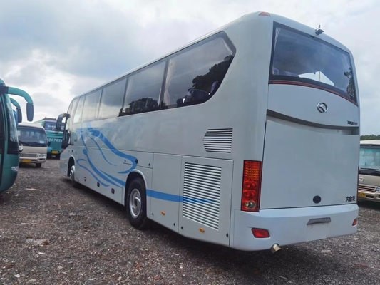 حافلة سياحية مستعملة 55 مقعدًا حافلة سياحية Kinglong XMQ6128 مع حافلة سفر فاخرة بمحرك ديزل