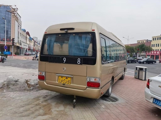 حافلة صغيرة مستعملة صغيرة من Golden Dragon Coaster حافلة كهربائية صغيرة 35 مقعدًا