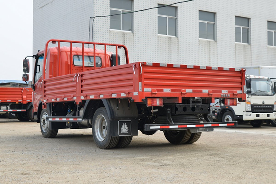 Lhd مستعملة شاحنة قلابة 160hp Howo Mini Dump Truck للبيع محرك ديزل