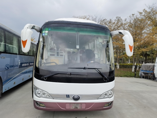 تستخدم الحافلات المستعملة Yutong Bus ZK6816H5Y 34 Seats Yuchai Engine Air Conditioner