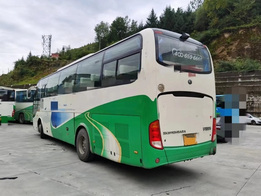 حافلة حافلة مستعملة 43 مقعدًا EURO IV وسادة هوائية تعليق محرك Yuchai 310hp اليد الثانية Yutong Bus ZK6110 LHD / RHD