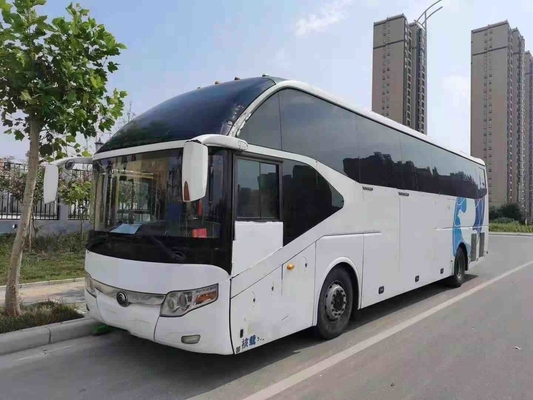 حافلة ركاب يوتونغ من اليد الثانية Zk6122 حمولة كبيرة محرك ويتشاي 336 حصان A / C