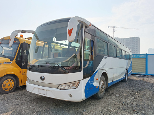 استخدام الحافلات في إفريقيا Youngtong ZK6115 باب مزدوج نافذة متنقلة 47 مقعد محرك الديزل A / C