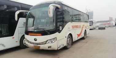 37 مقاعد تستخدم حافلات YUTONG ماركة Yutong مع وسادة هوائية آمنة من محرك الديزل