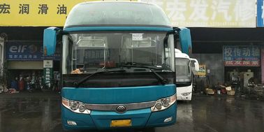 2013 سنة 53 مقاعد مستعملة YUTONG حافلات وقود الديزل نوع مع وسادة هوائية للغاز الطبيعي المسال البنزين