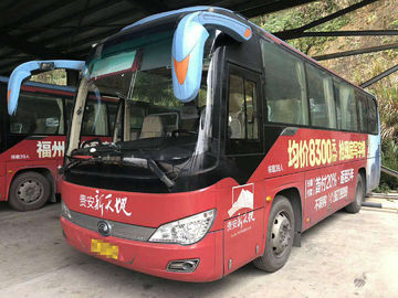 39 مقاعد مستعملة YUTONG Buses 2015 سنة للمسافرين والسفر