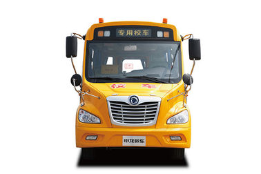 22 مقاعد حافلة المدرسة المستخدمة 2014 سنة العلامة التجارية شين لونغ مع محرك ديزل ممتاز
