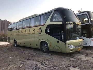 Yutong الفاخرة ذات بابين تستخدم حافلة سياحية ديزل 25-71 مقعدًا 2015 سنة