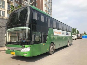 2012 سنة Yutong Used Coach Bus 61 سيات / هاي رووف جرين مستعملة حافلة تجارية