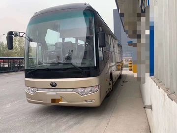 YC Engine LHD Yutong Used Coaster Bus 2015 السنة ديزل 55 مقعد 12 متر