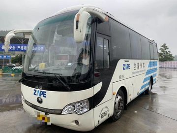 ZK6858 Series Yutong City Bus ، أبيض 19 مقعدًا ديزل يسار المقود 2015 سنة
