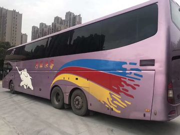 تستخدم الخلفية / باخ مزدوج المحور الحافلة ZK6147 67 مقاعد اليد اليسرى Yutong 2012 السنة