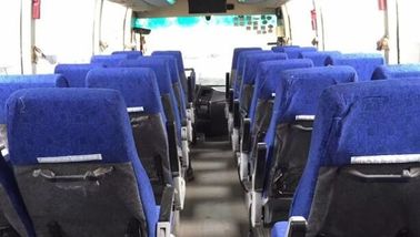29 مقعدًا Higer Used Coach Bus Diesel Engine Bus LCK6796 موديل لا ضرر