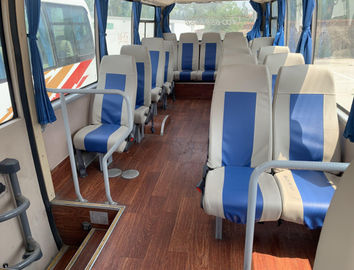 2015 سنة 22 مقاعد مستعملة حافلات Yutong Cummins Front Engine 6729 موديل Yutong Bus