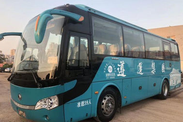 9 أمتار طول Yutong ZK6908 ديزل حافلة تجارية مستعملة 2015 سنة 39 مقعدًا شهادة ISO