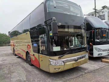 100km / H Max Speed ​​Used Yutong Buses One and Half Decker 50 مقاعد 2011 السنة