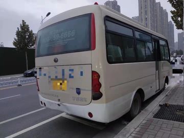 2011 سنة مستعملة Yutong حافلة موديل ZK6608 19 مقعدًا طراز المقود الأيسر ZK6608 بدون حوادث 2 محور