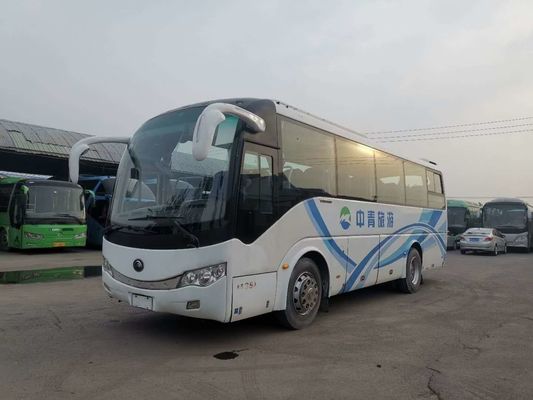 Zk6899 39 مقعدًا 162kw حافلات Yutong مستعملة مع مكيف هواء خلفي YC. محرك