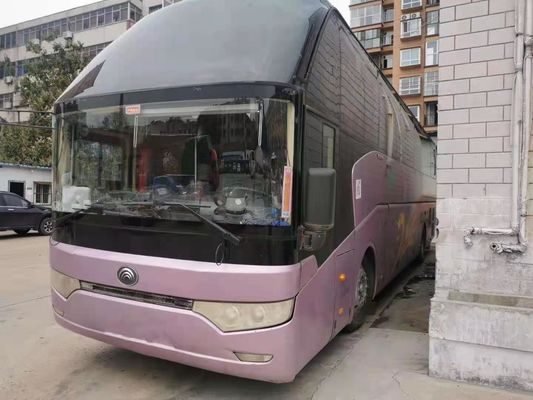 Yutong ZK6122 Double Doors Left Steering حافلة سياحية مستعملة 50 مقعدًا مدربًا