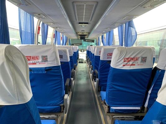 حافلة حافلات مستعملة Ankai HFF6120 51 مقعدًا تستخدم حافلة ركاب Yuchai Engine 228kw تعبئة عارية
