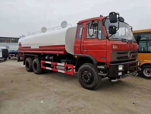 20000L شاحنة صهريج مياه مع 210HP محرك ديزل Dongfeng 4x2 6x4 Sprinkler
