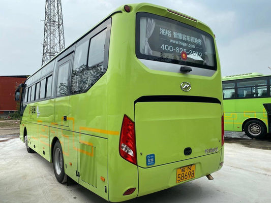 سنة 2015 الحالية Higer Coach Bus 39 مقعدًا محرك ديزل 162kw بدون حوادث