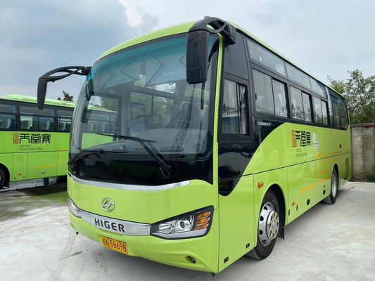 سنة 2015 الحالية Higer Coach Bus 39 مقعدًا محرك ديزل 162kw بدون حوادث