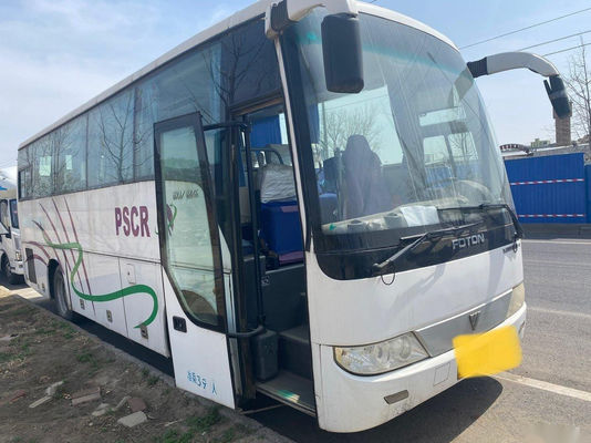 تستخدم Higer Bus KLQ6119 51 مقعدًا حافلة سياحية مستعملة محرك اليد اليسرى باب واحد مستعملة حافلة ركاب