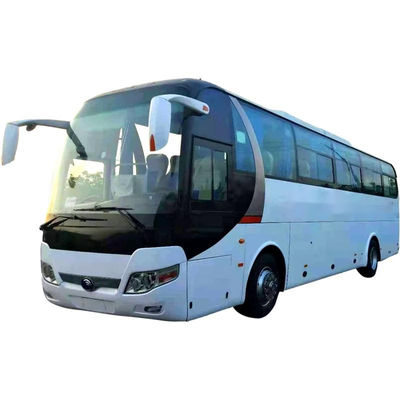 تستخدم Yutong Bus ZK6110 51 مقعدًا تستخدم الحافلة السياحية الهيكل الصلب للأبواب المزدوجة ذات التوجيه الأيسر