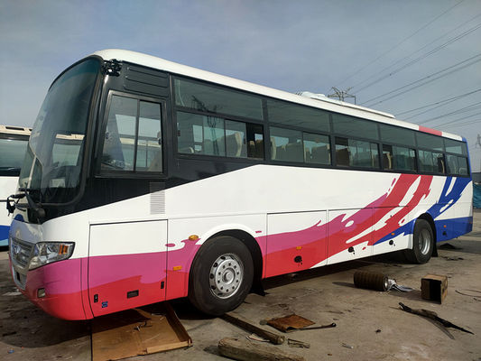 57 مقعدًا 2014 سنة مستعملة محرك ديزل Yutong Bus ZK6112D LHD Driver لا حادث