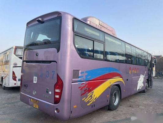 تستخدم Yutong Bus ZK6119 CNG WP.270 محرك وسادة هوائية هيكل أبواب مزدوجة 47 مقعدًا مثبط