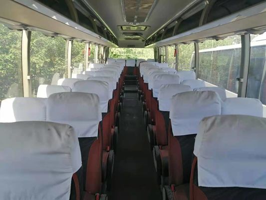 54 مقعدًا تستخدم Yutong ZK6127 حافلة حافلة مستعملة 2014 سنة محرك ديزل في حالة جيدة