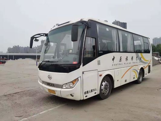 2013 سنة 35 مقعدًا تستخدم حافلة KLQ6808 حافلة سياحية مع محركات ديزل توجيه LHD