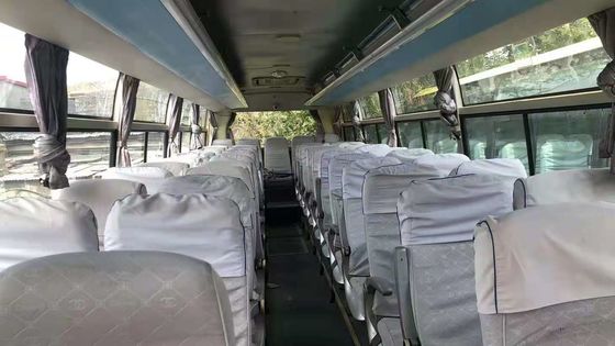51 مقعدًا مستعمل Yutong ZK6107 Bus Used Coach Bus 2012 Year 100km / H Steering LHD NO حادث
