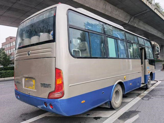 حافلة صغيرة Yutong ZK6752D Yuchai Front Engine Good Passenger Coach 30 مقعدًا 103kw