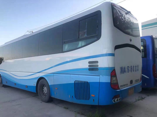53 مقعدًا مستعملة Yutong ZK6127 Bus حافلة حافلات مستعملة لعام 2008 مقاعد جديدة بمحرك ديزل LHD في حالة جيدة